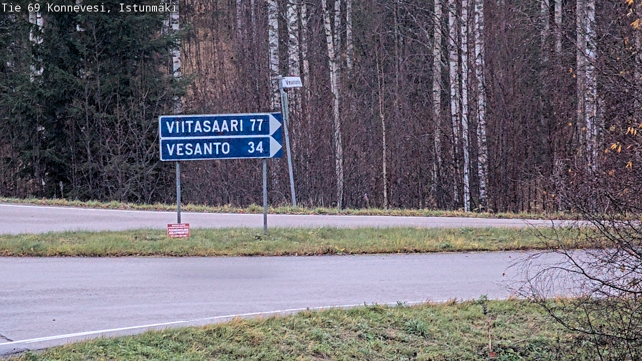 Kelikamerat Kuva Tie 69 Konnevesi, Istunmäki, Konnevesi, Keski-Suomi