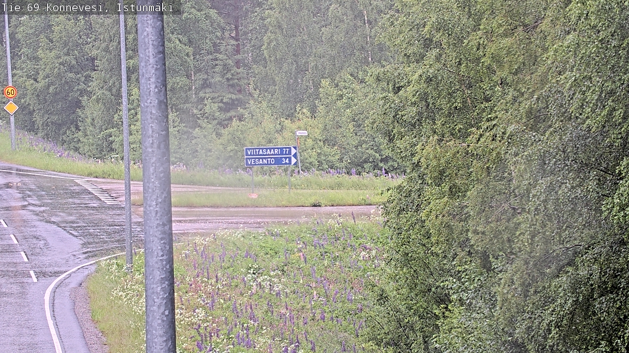 Kelikamerat Kuva Tie 69 Konnevesi, Istunmäki, Konnevesi, Keski-Suomi