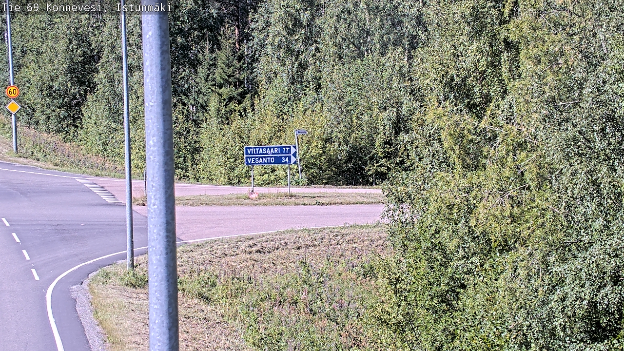 Kelikamerat Kuva Tie 69 Konnevesi, Istunmäki, Konnevesi, Keski-Suomi