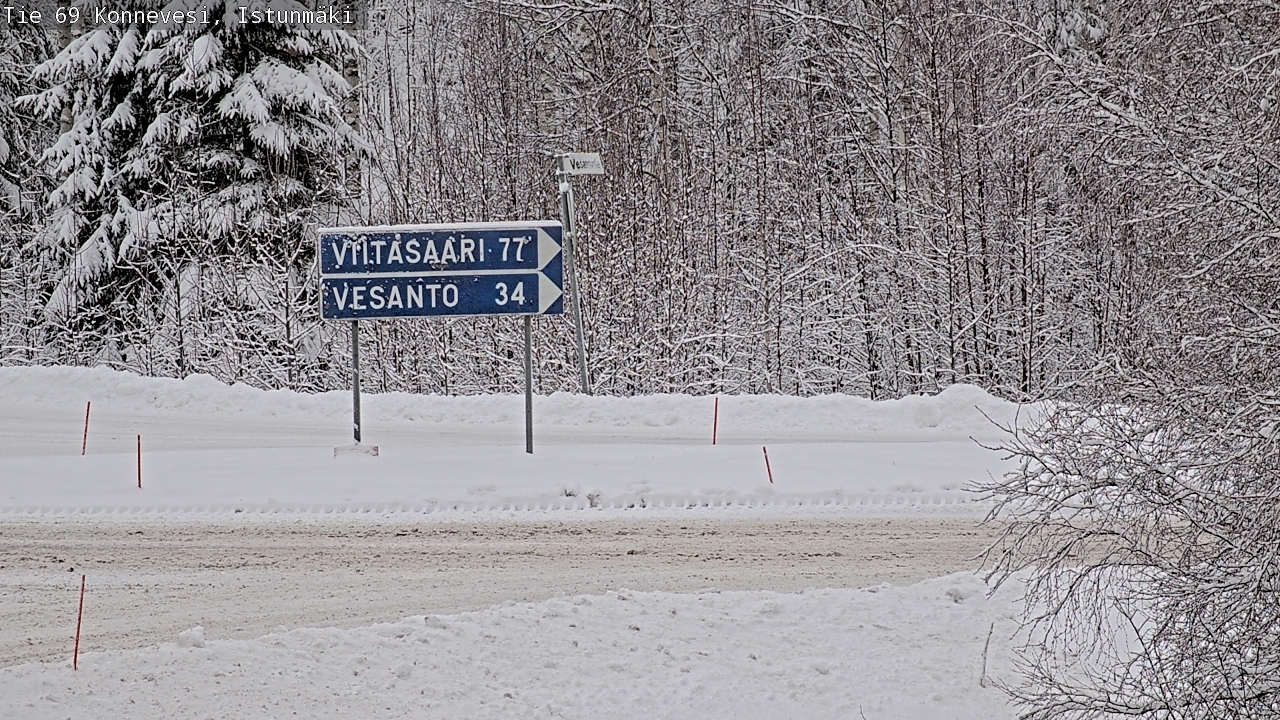 Kelikamerat Kuva Tie 69 Konnevesi, Istunmäki, Konnevesi, Keski-Suomi