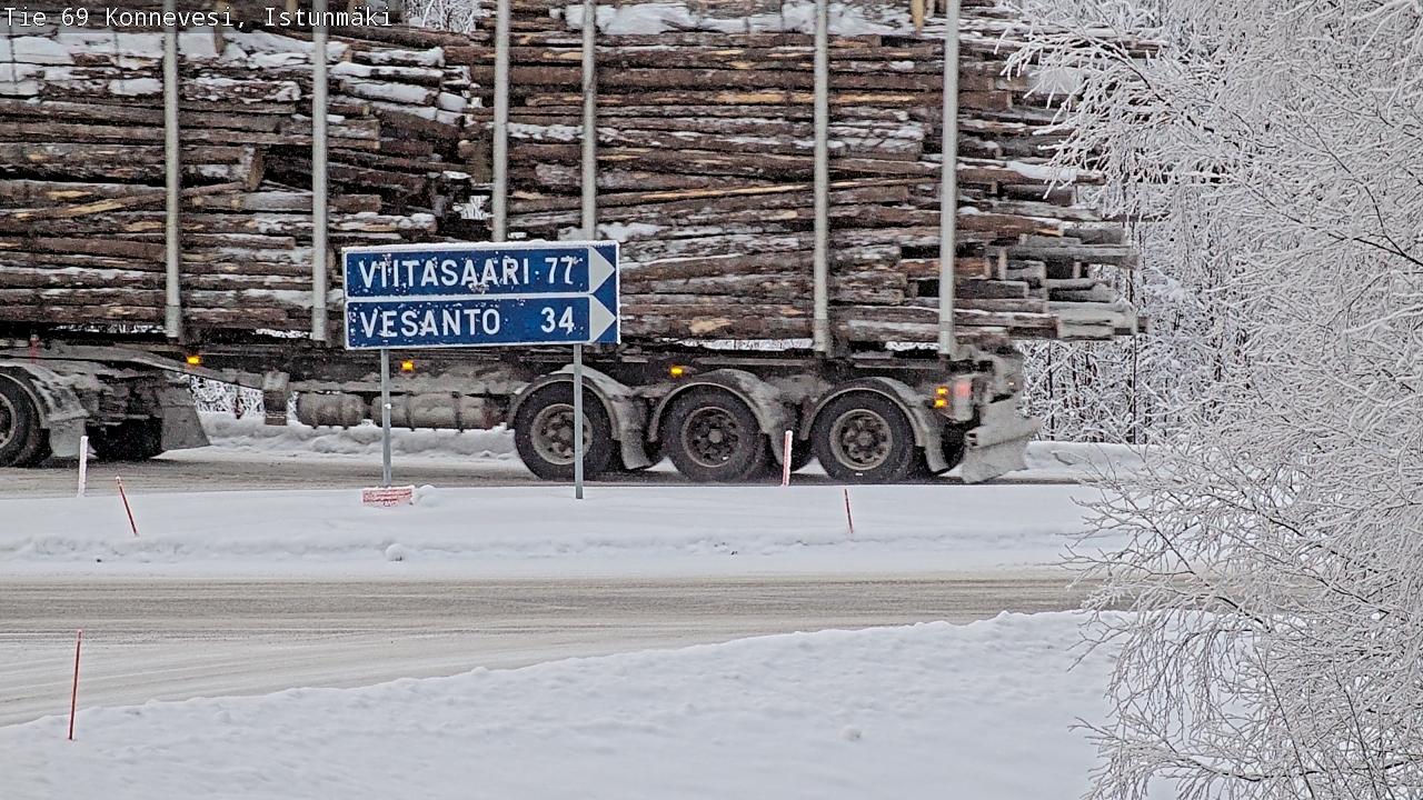 Kelikamerat Kuva Tie 69 Konnevesi, Istunmäki, Konnevesi, Keski-Suomi
