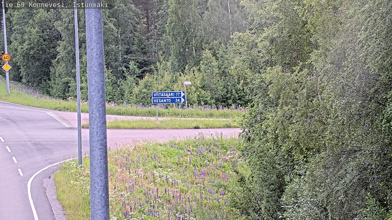 Kelikamerat Kuva Tie 69 Konnevesi, Istunmäki, Konnevesi, Keski-Suomi