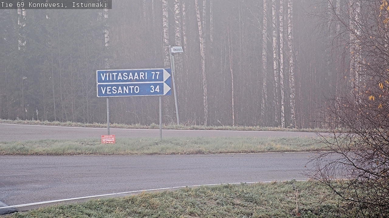 Kelikamerat Kuva Tie 69 Konnevesi, Istunmäki, Konnevesi, Keski-Suomi