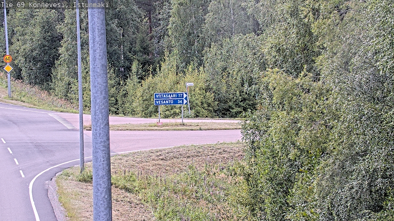 Kelikamerat Kuva Tie 69 Konnevesi, Istunmäki, Konnevesi, Keski-Suomi