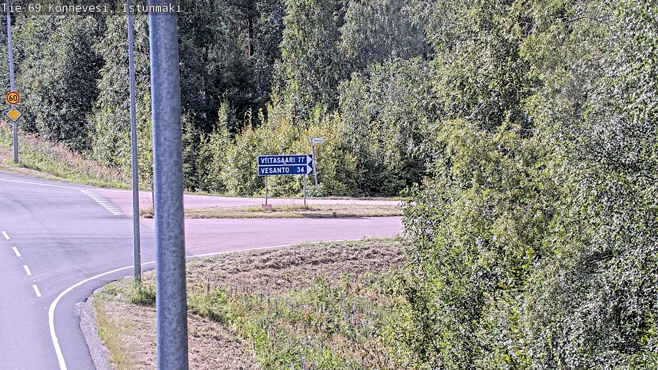 Kelikamerat Kuva Tie 69 Konnevesi, Istunmäki, Konnevesi, Keski-Suomi