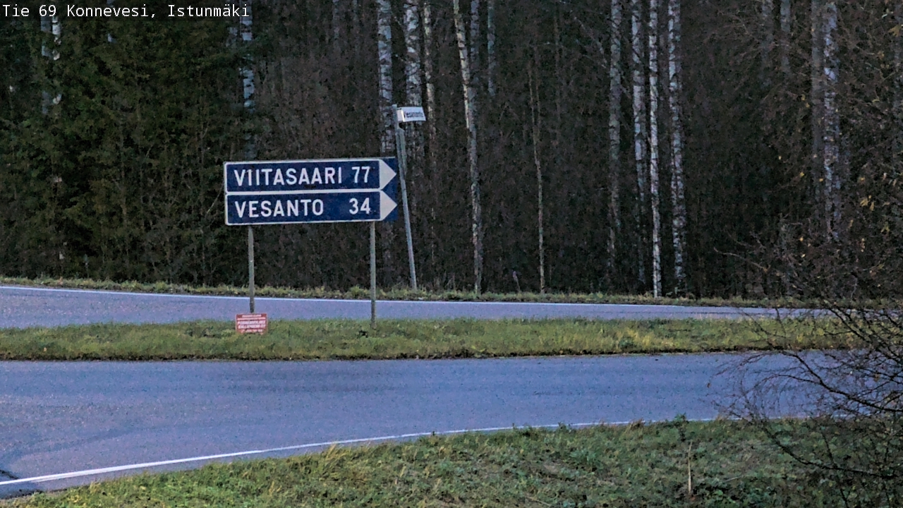 Kelikamerat Kuva Tie 69 Konnevesi, Istunmäki, Konnevesi, Keski-Suomi