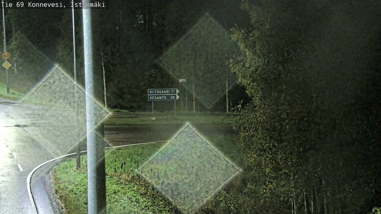 Weather Camera Image Road 69 Konnevesi, Istunmäki, Konnevesi, Keski-Suomi