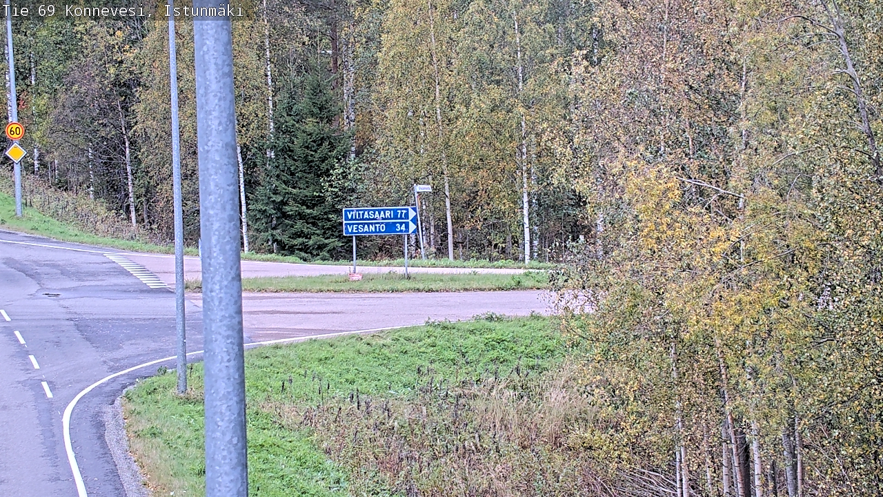 Kelikamerat Kuva Tie 69 Konnevesi, Istunmäki, Konnevesi, Keski-Suomi
