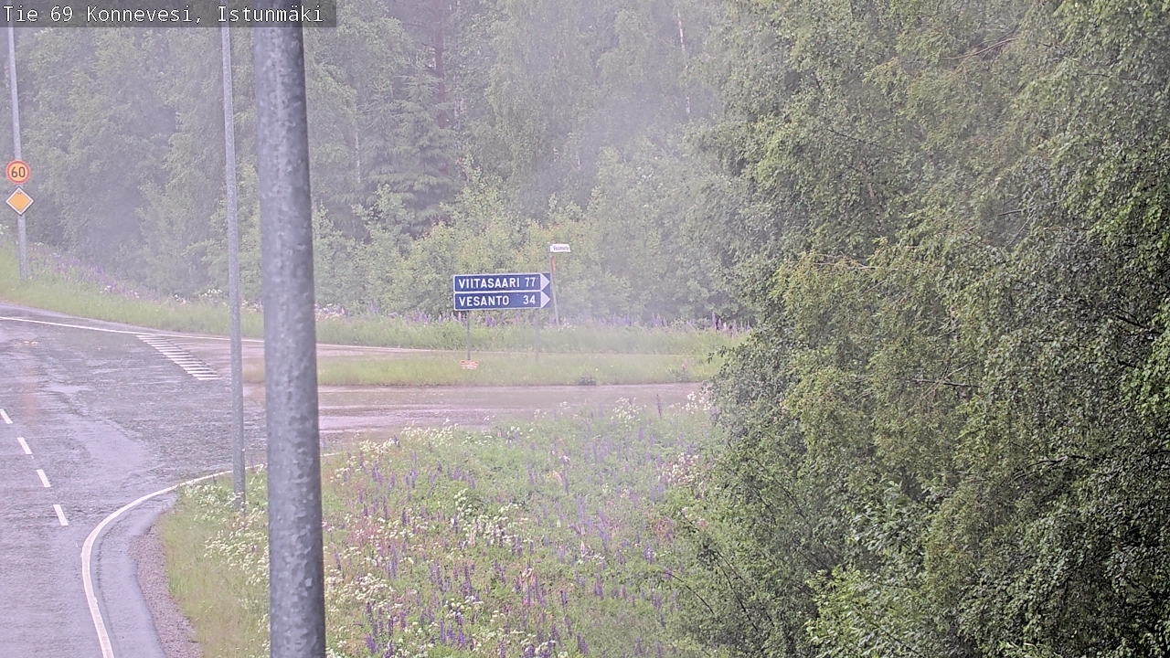 Kelikamerat Kuva Tie 69 Konnevesi, Istunmäki, Konnevesi, Keski-Suomi