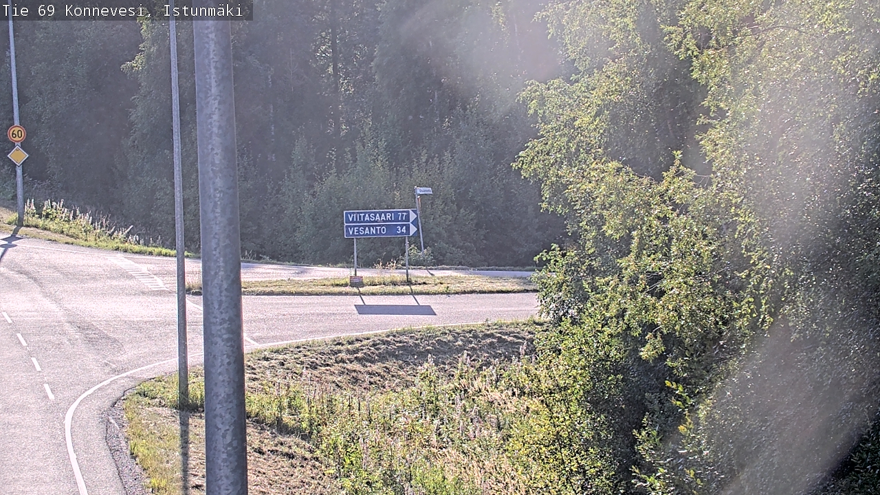 Kelikamerat Kuva Tie 69 Konnevesi, Istunmäki, Konnevesi, Keski-Suomi