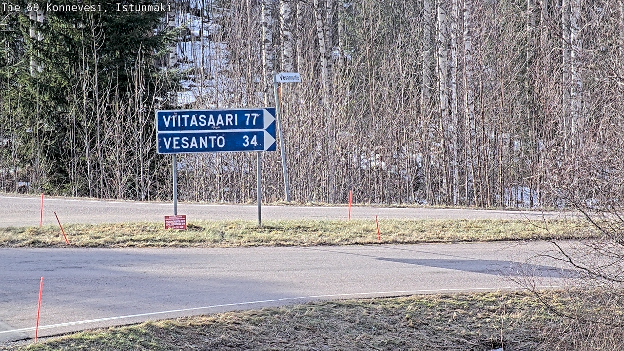 Kelikamerat Kuva Tie 69 Konnevesi, Istunmäki, Konnevesi, Keski-Suomi