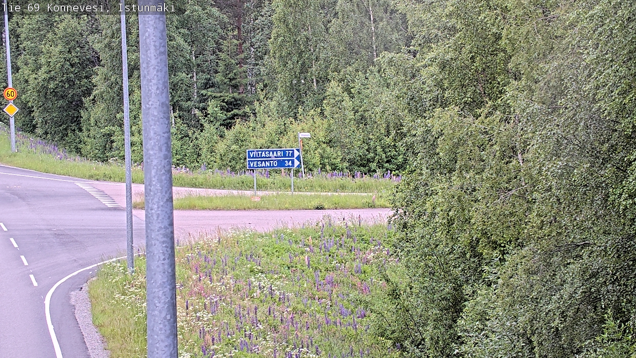 Kelikamerat Kuva Tie 69 Konnevesi, Istunmäki, Konnevesi, Keski-Suomi