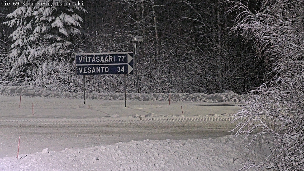 Kelikamerat Kuva Tie 69 Konnevesi, Istunmäki, Konnevesi, Keski-Suomi