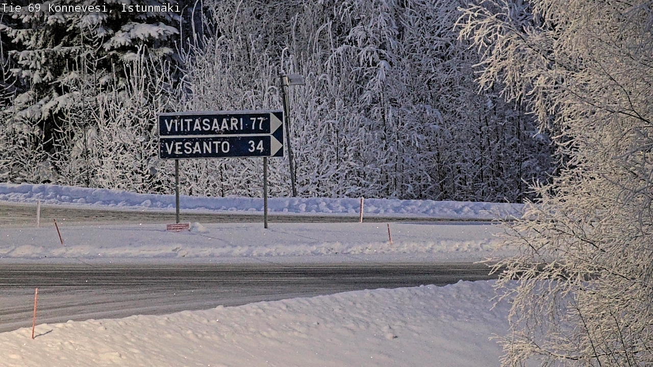 Kelikamerat Kuva Tie 69 Konnevesi, Istunmäki, Konnevesi, Keski-Suomi