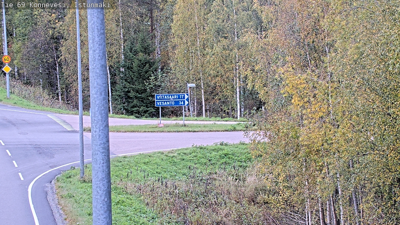 Kelikamerat Kuva Tie 69 Konnevesi, Istunmäki, Konnevesi, Keski-Suomi