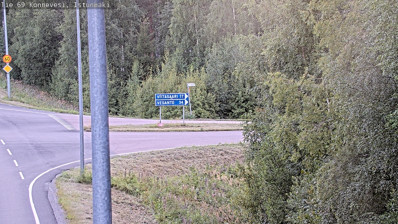 Kelikamerat Kuva Tie 69 Konnevesi, Istunmäki, Konnevesi, Keski-Suomi