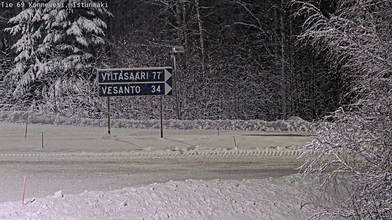 Kelikamerat Kuva Tie 69 Konnevesi, Istunmäki, Konnevesi, Keski-Suomi