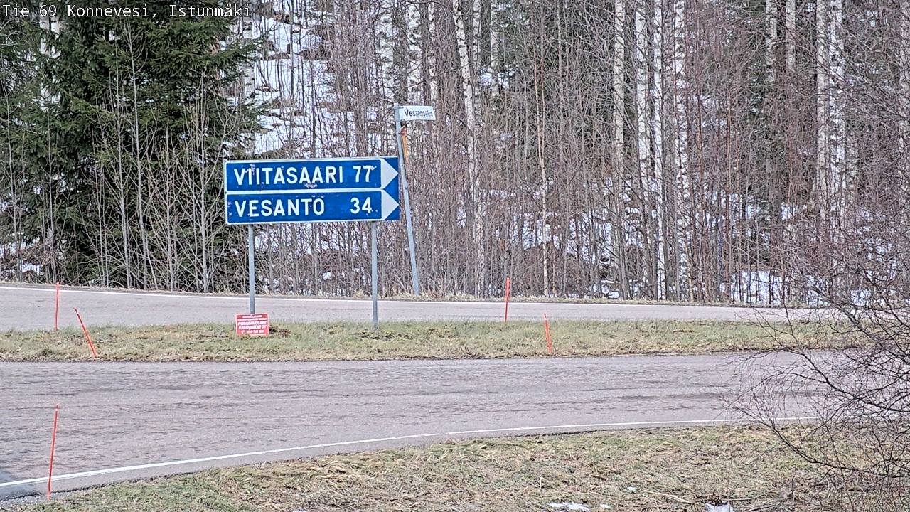 Kelikamerat Kuva Tie 69 Konnevesi, Istunmäki, Konnevesi, Keski-Suomi