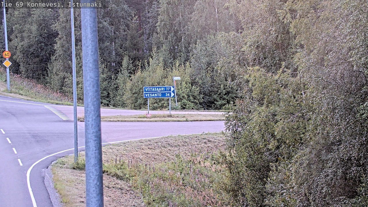 Kelikamerat Kuva Tie 69 Konnevesi, Istunmäki, Konnevesi, Keski-Suomi