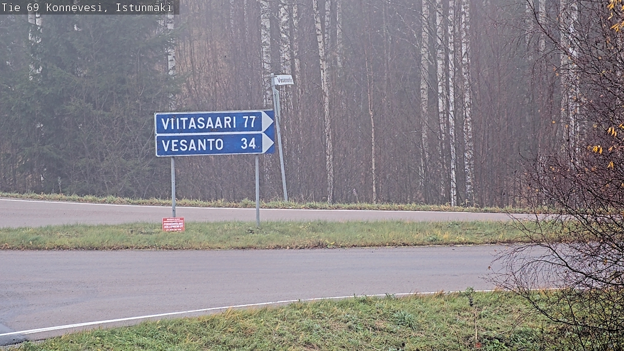 Kelikamerat Kuva Tie 69 Konnevesi, Istunmäki, Konnevesi, Keski-Suomi