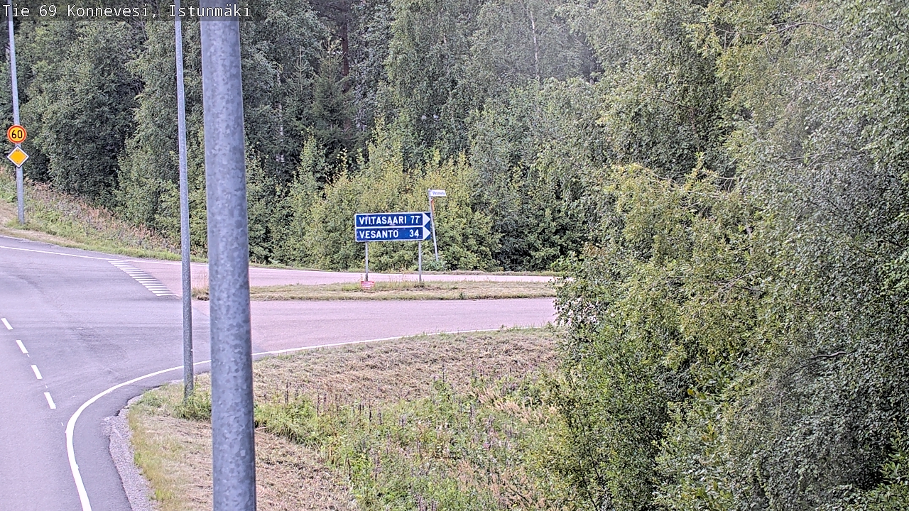 Kelikamerat Kuva Tie 69 Konnevesi, Istunmäki, Konnevesi, Keski-Suomi