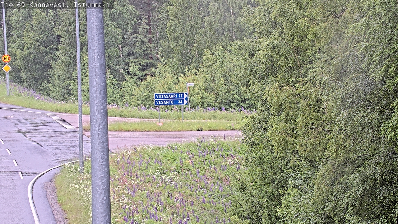 Kelikamerat Kuva Tie 69 Konnevesi, Istunmäki, Konnevesi, Keski-Suomi