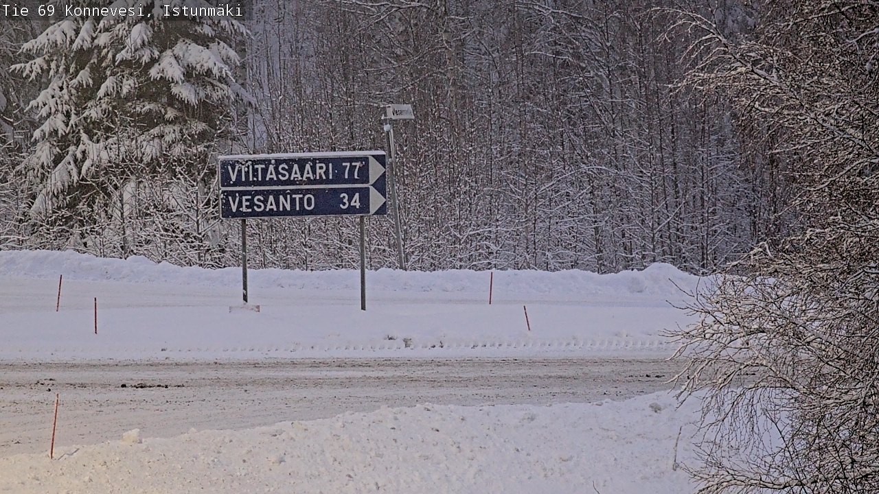 Kelikamerat Kuva Tie 69 Konnevesi, Istunmäki, Konnevesi, Keski-Suomi