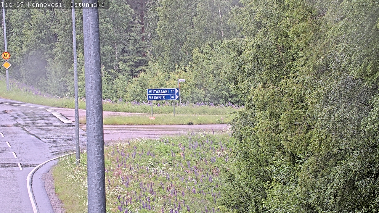 Kelikamerat Kuva Tie 69 Konnevesi, Istunmäki, Konnevesi, Keski-Suomi
