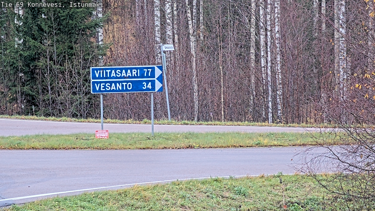 Kelikamerat Kuva Tie 69 Konnevesi, Istunmäki, Konnevesi, Keski-Suomi