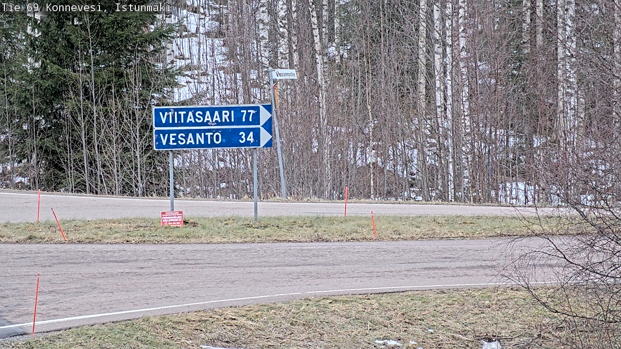 Kelikamerat Kuva Tie 69 Konnevesi, Istunmäki, Konnevesi, Keski-Suomi