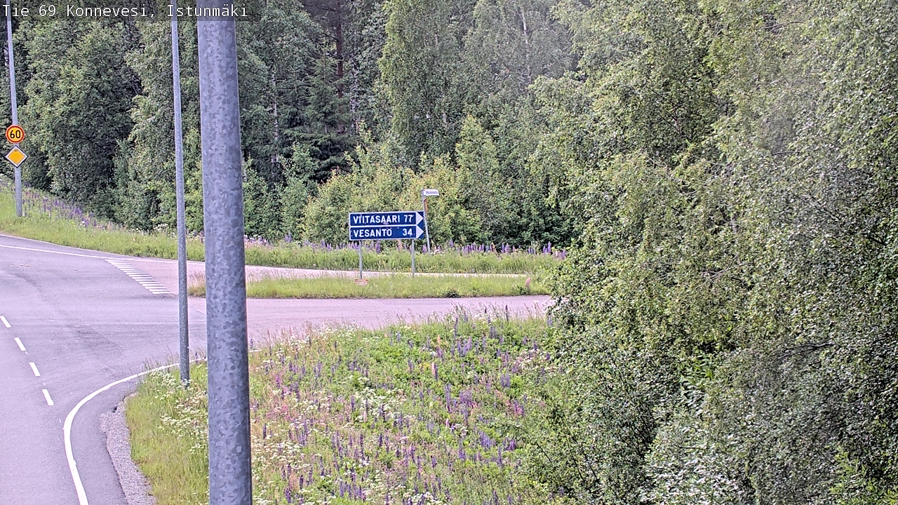 Kelikamerat Kuva Tie 69 Konnevesi, Istunmäki, Konnevesi, Keski-Suomi
