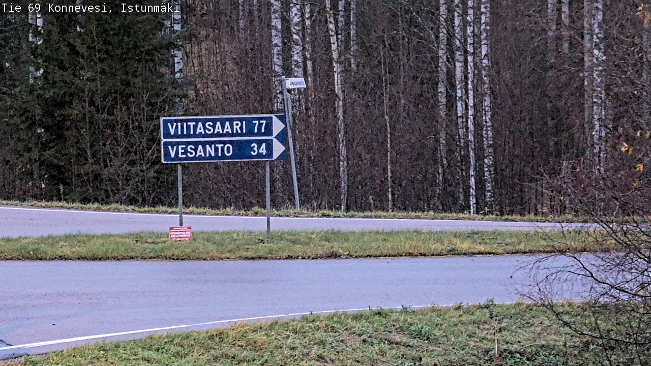 Kelikamerat Kuva Tie 69 Konnevesi, Istunmäki, Konnevesi, Keski-Suomi