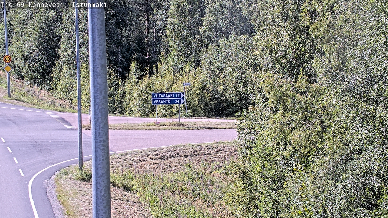 Kelikamerat Kuva Tie 69 Konnevesi, Istunmäki, Konnevesi, Keski-Suomi