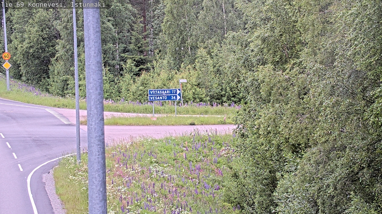Kelikamerat Kuva Tie 69 Konnevesi, Istunmäki, Konnevesi, Keski-Suomi