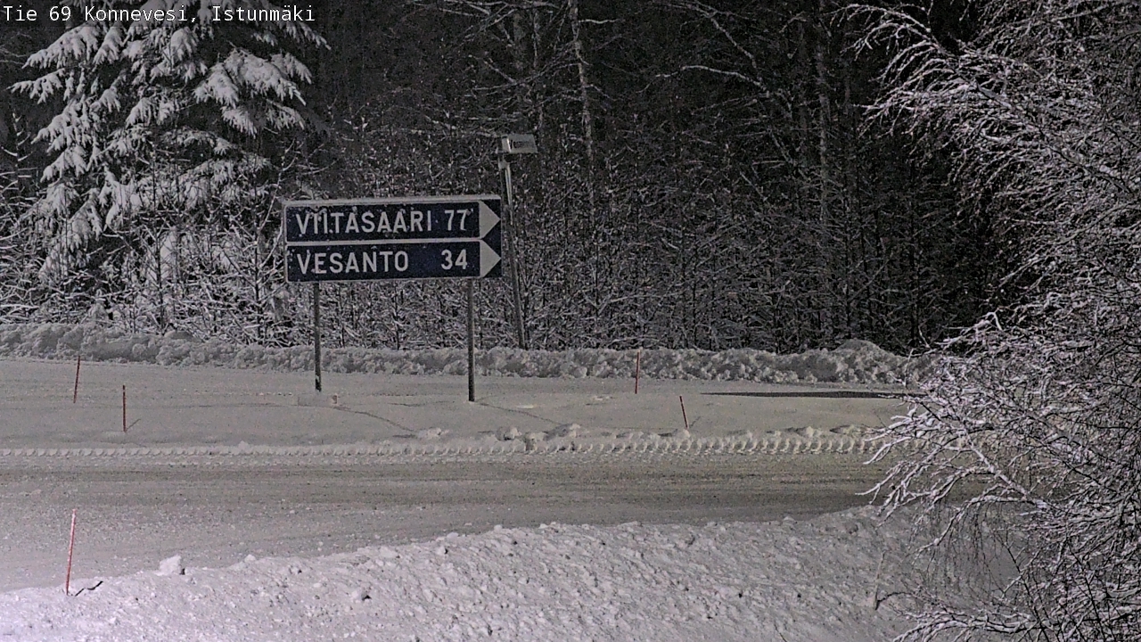 Kelikamerat Kuva Tie 69 Konnevesi, Istunmäki, Konnevesi, Keski-Suomi