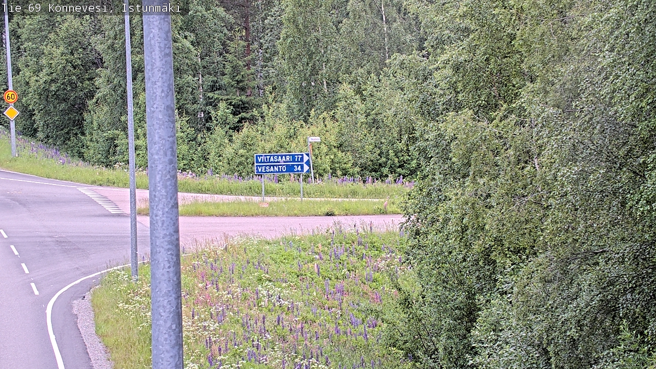 Kelikamerat Kuva Tie 69 Konnevesi, Istunmäki, Konnevesi, Keski-Suomi