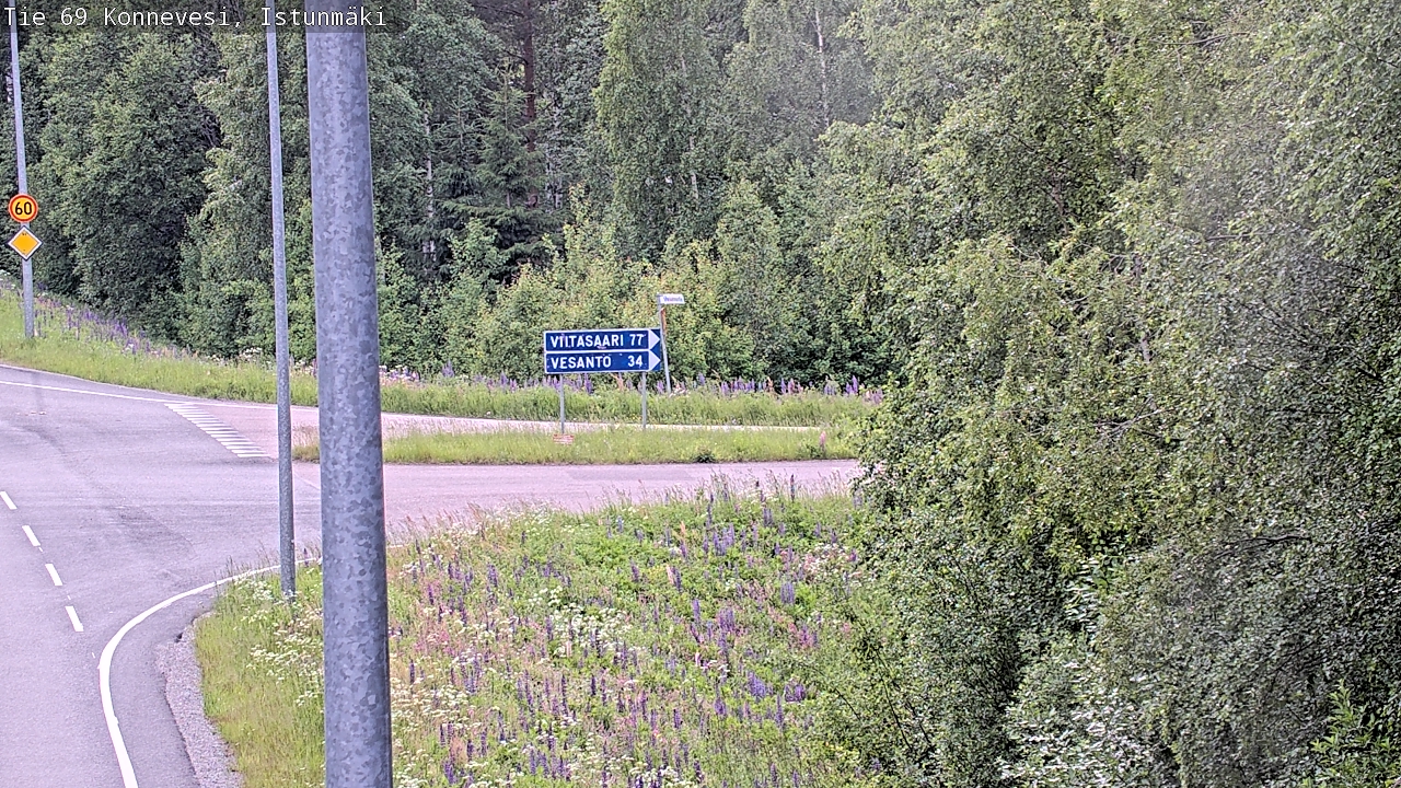 Kelikamerat Kuva Tie 69 Konnevesi, Istunmäki, Konnevesi, Keski-Suomi