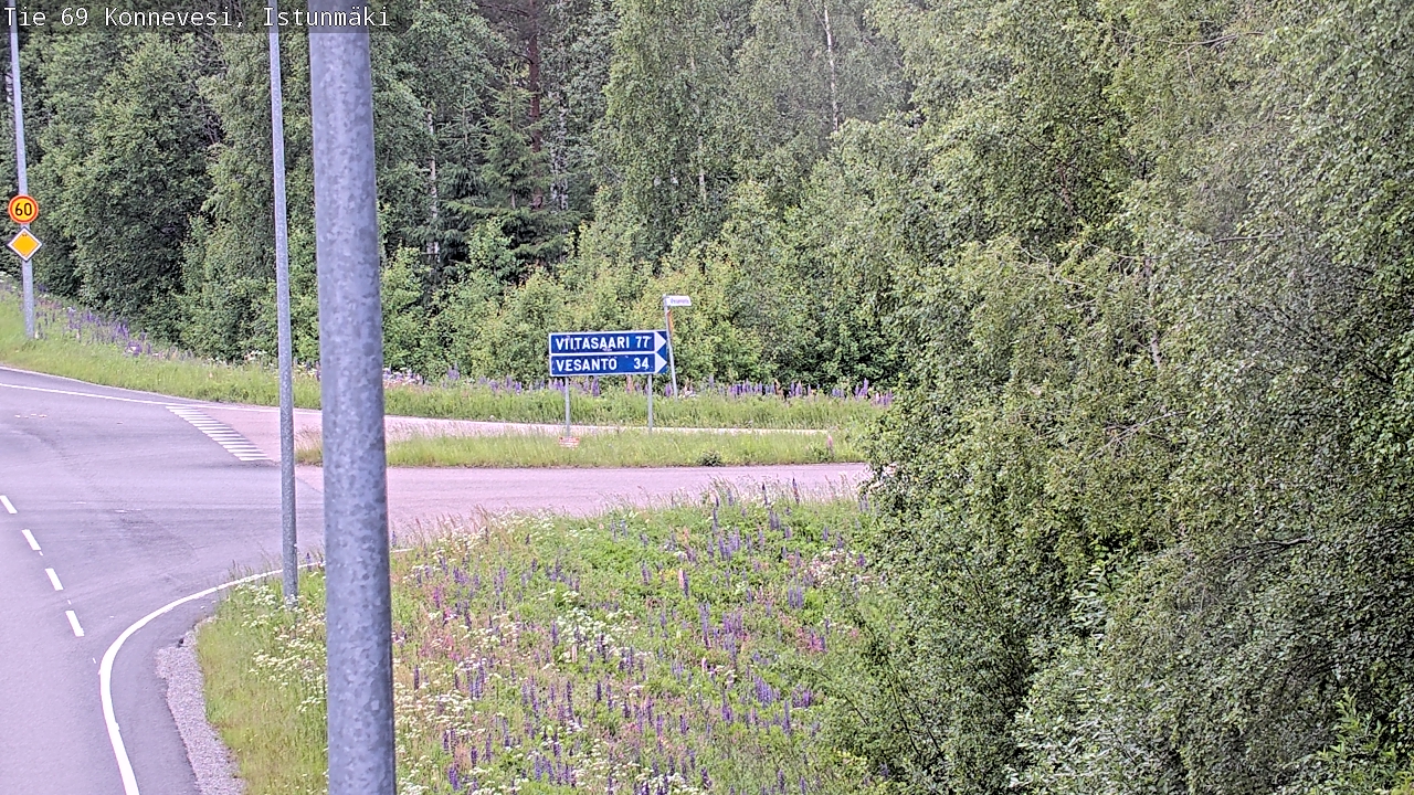 Kelikamerat Kuva Tie 69 Konnevesi, Istunmäki, Konnevesi, Keski-Suomi