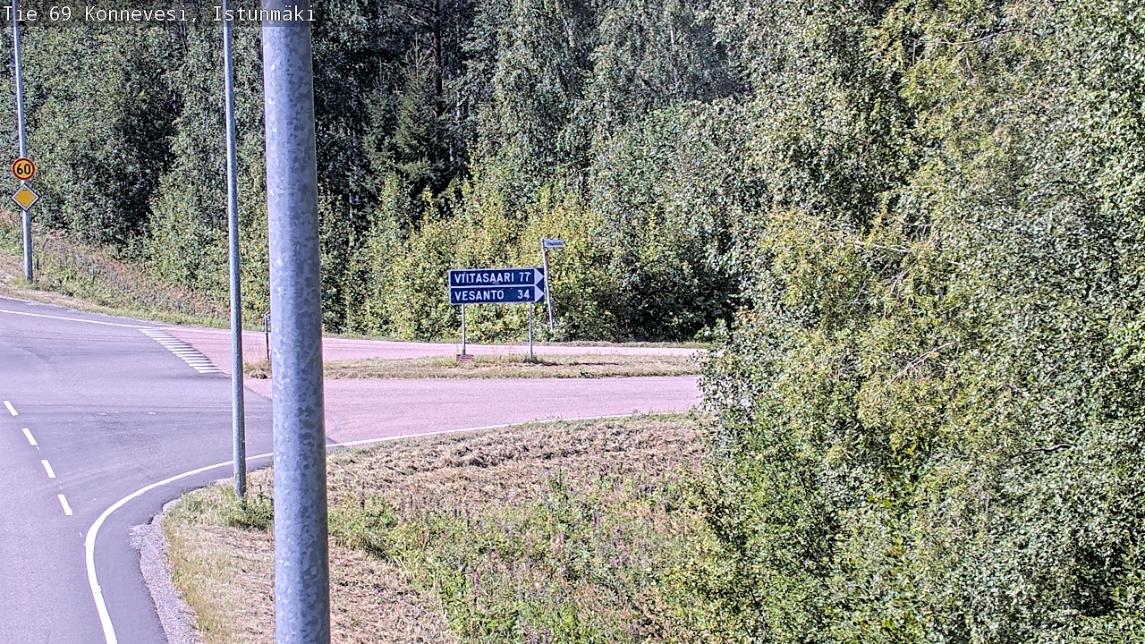Kelikamerat Kuva Tie 69 Konnevesi, Istunmäki, Konnevesi, Keski-Suomi