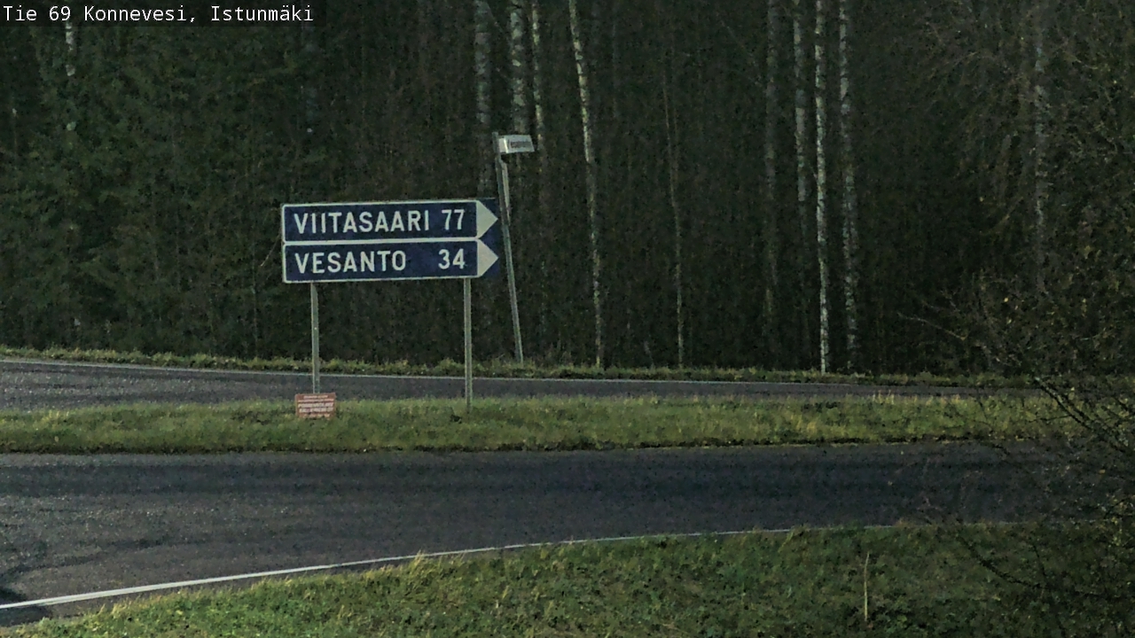 Kelikamerat Kuva Tie 69 Konnevesi, Istunmäki, Konnevesi, Keski-Suomi