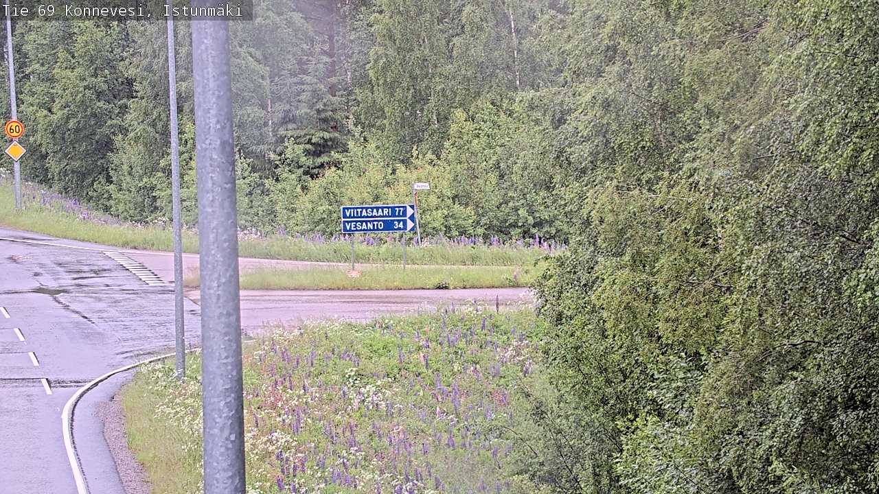 Kelikamerat Kuva Tie 69 Konnevesi, Istunmäki, Konnevesi, Keski-Suomi