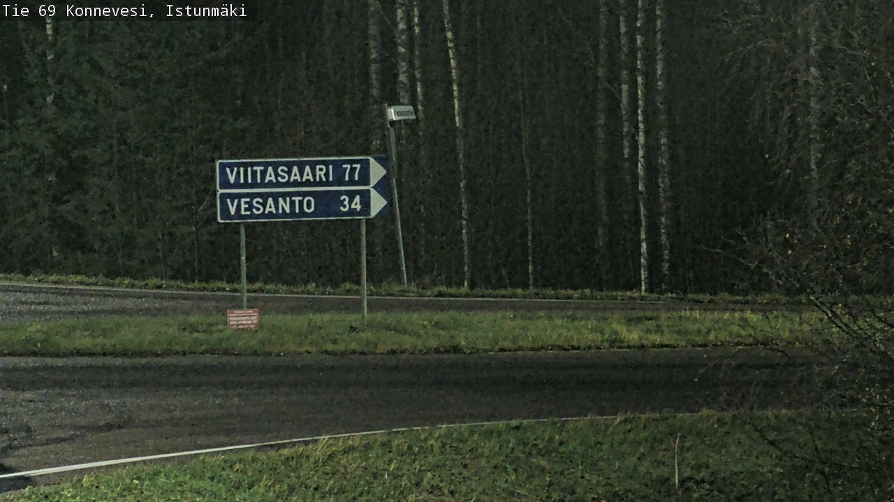 Kelikamerat Kuva Tie 69 Konnevesi, Istunmäki, Konnevesi, Keski-Suomi