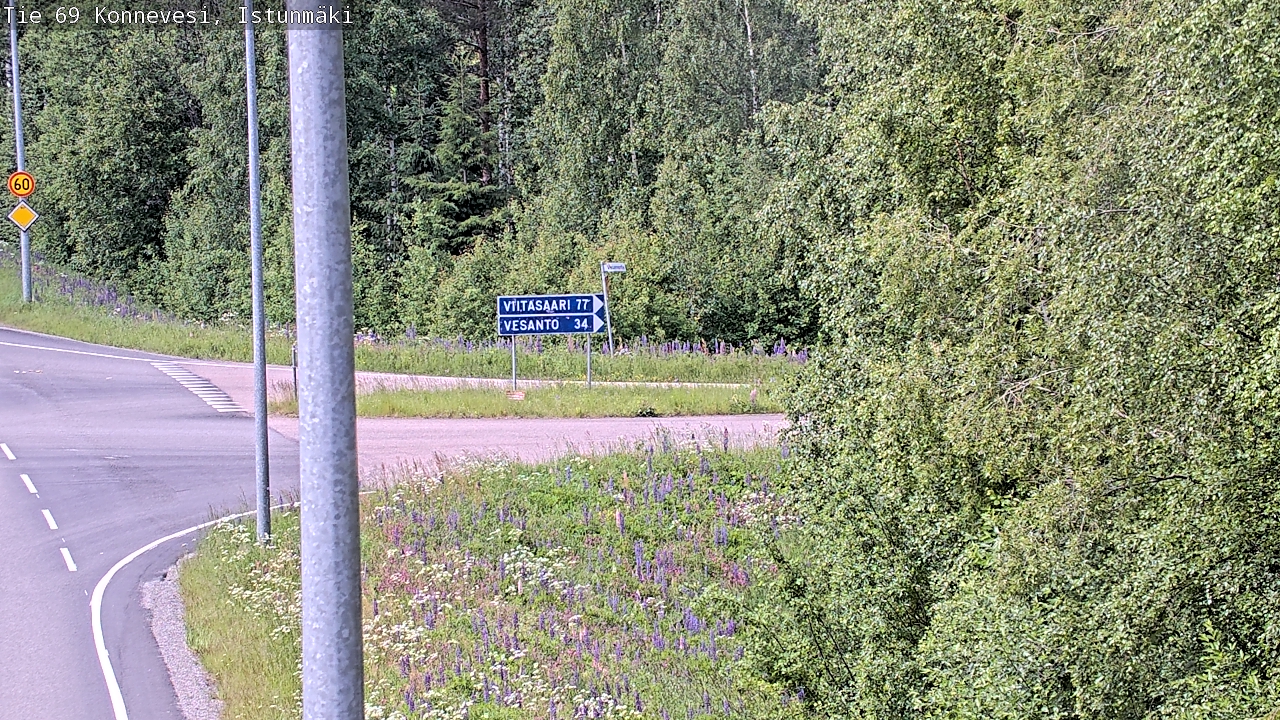 Kelikamerat Kuva Tie 69 Konnevesi, Istunmäki, Konnevesi, Keski-Suomi
