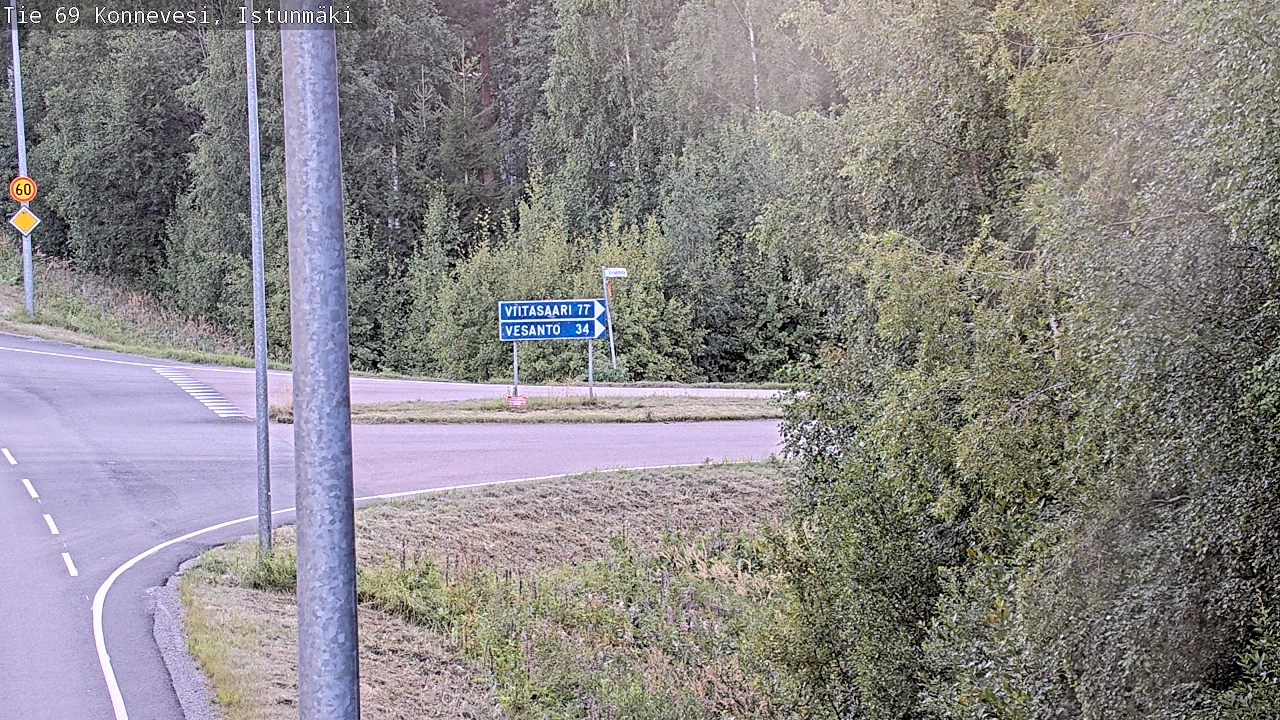 Kelikamerat Kuva Tie 69 Konnevesi, Istunmäki, Konnevesi, Keski-Suomi