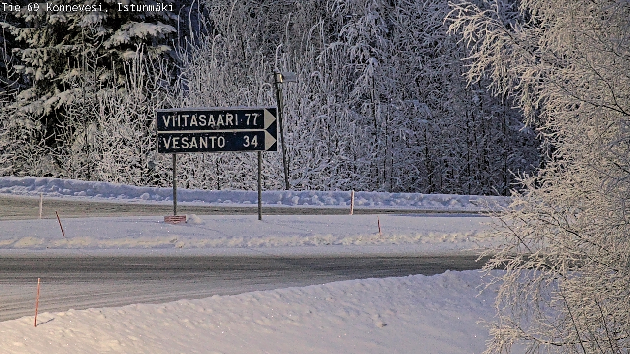 Kelikamerat Kuva Tie 69 Konnevesi, Istunmäki, Konnevesi, Keski-Suomi