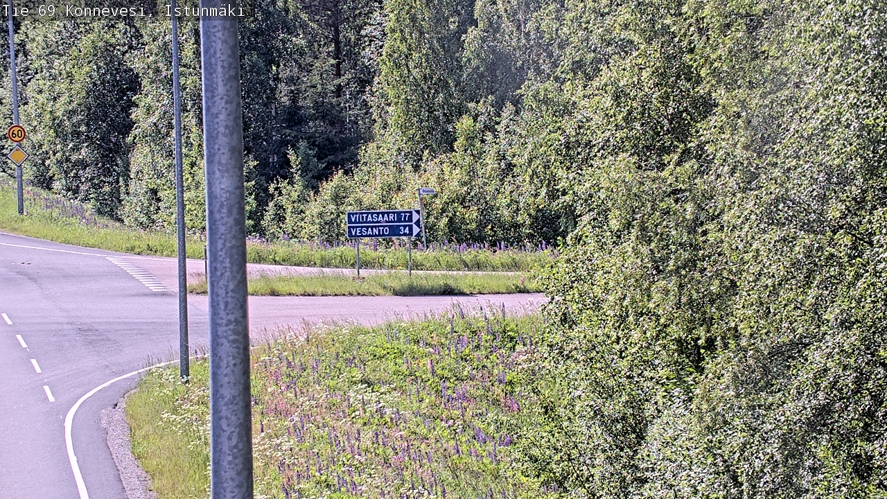 Kelikamerat Kuva Tie 69 Konnevesi, Istunmäki, Konnevesi, Keski-Suomi