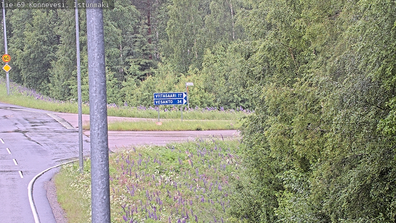 Kelikamerat Kuva Tie 69 Konnevesi, Istunmäki, Konnevesi, Keski-Suomi
