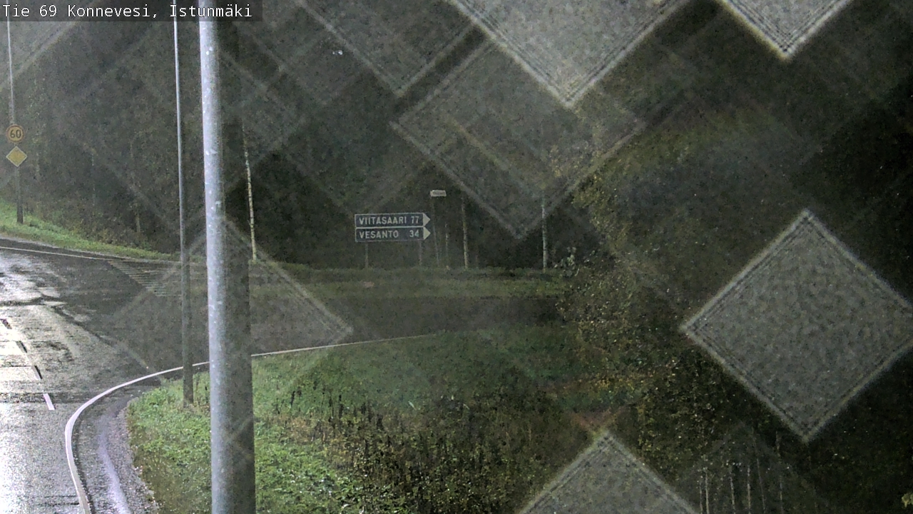 Weather Camera Image Road 69 Konnevesi, Istunmäki, Konnevesi, Keski-Suomi