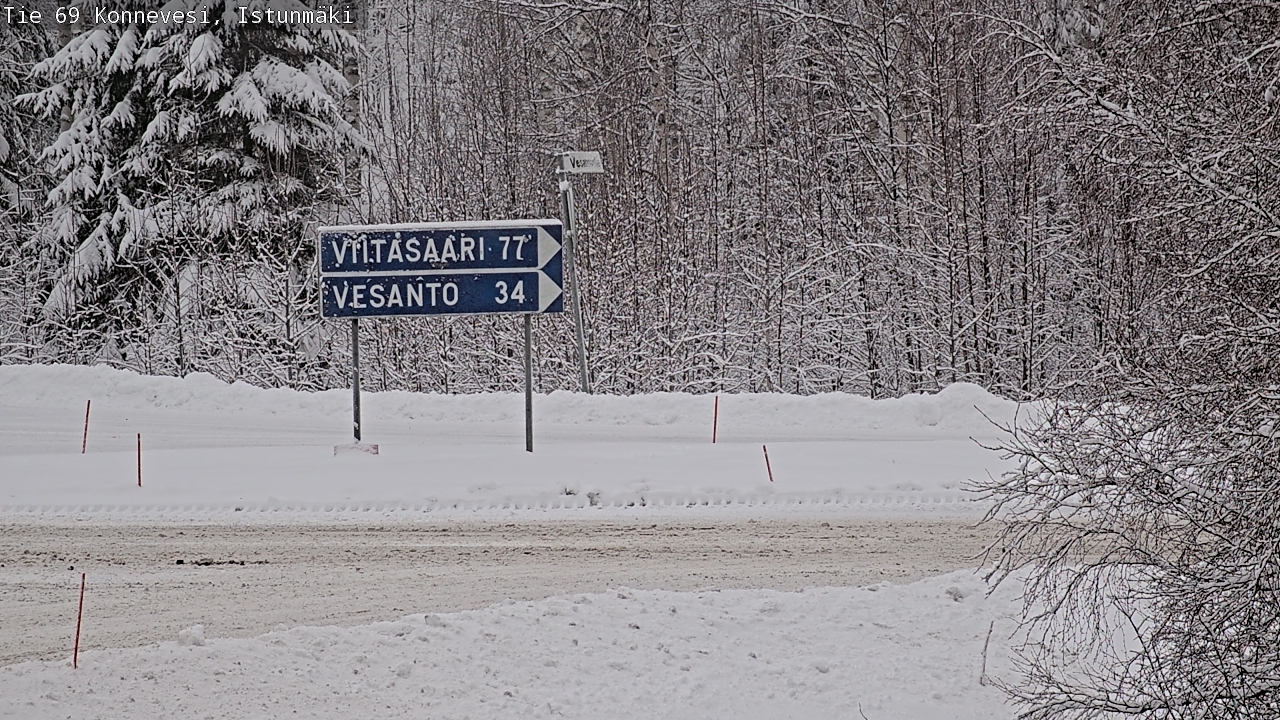 Kelikamerat Kuva Tie 69 Konnevesi, Istunmäki, Konnevesi, Keski-Suomi