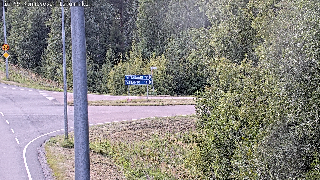 Kelikamerat Kuva Tie 69 Konnevesi, Istunmäki, Konnevesi, Keski-Suomi